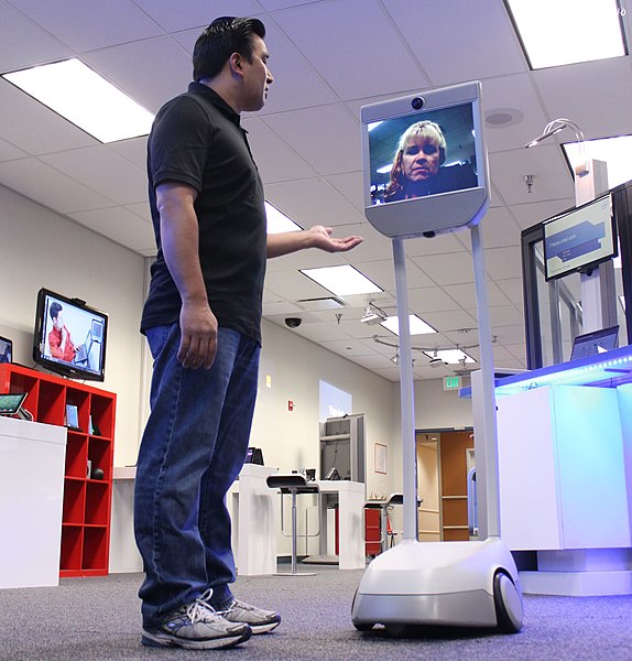 File:Suitable Technologies Beam telepresence robot.jpg