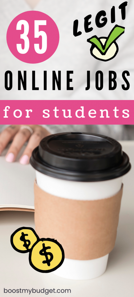 Legit online jobs for college students to make money from home - easy ways to work from home WORLDWIDE!