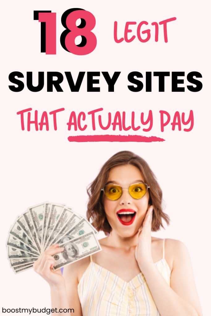 18 legit survey sites that ACTUALLY pay