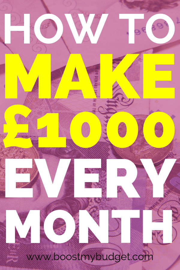 Learn how to make £1000 a month from home. These online jobs are perfect for stay at home mums or anyone who wants to make some extra cash on top of their job! What would you do with the extra money??