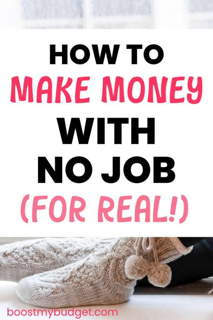 No job, no boss, no worries! Make a full time living from home with no job!