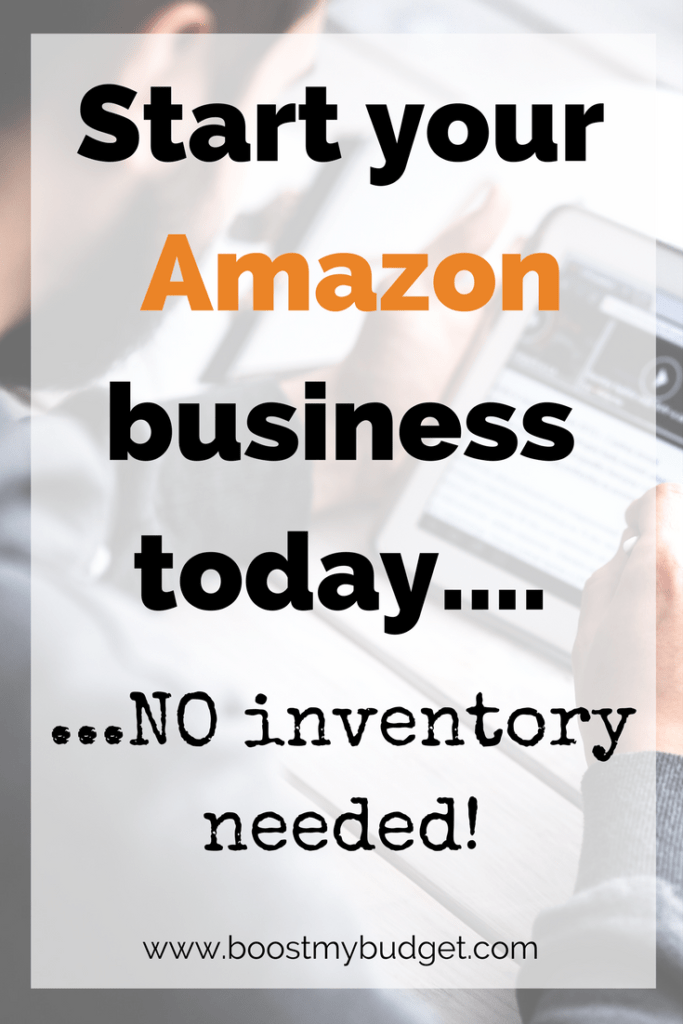 How to start selling on Amazon WITHOUT any stock. You can start an Amazon business that will be up and running today, and you don't need to handle any inventory yourself. In fact, once the system's set up, it's almost passive income! I've been trying it for a couple of weeks - here's my write up.