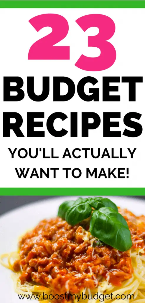 These amazing budget recipes are perfect for families. Save money and make healthy dinners for the whole family on the cheap!