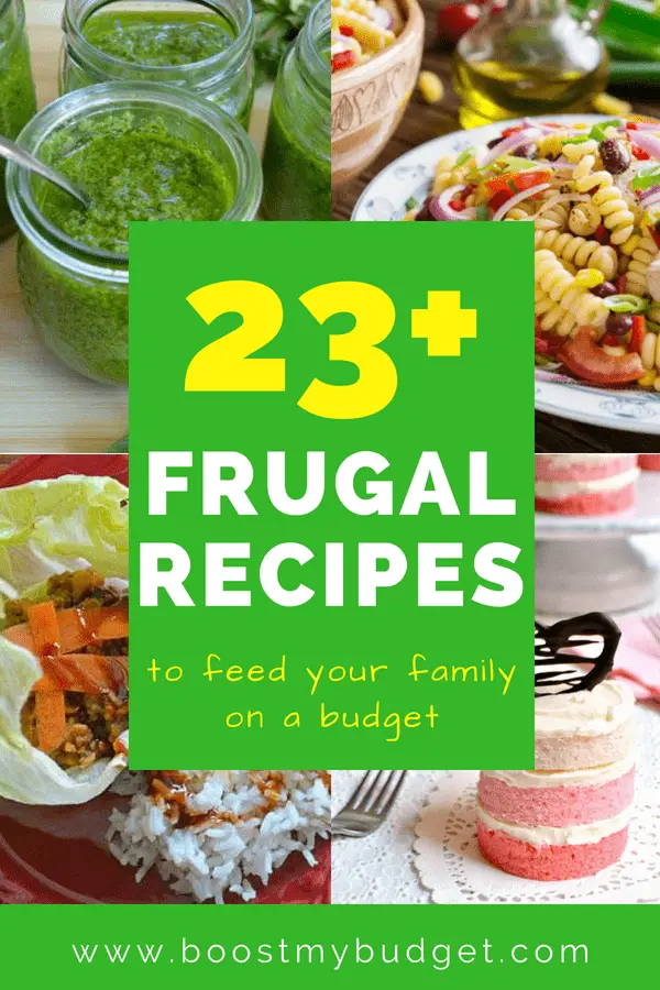 Amazing and tasty frugal recipes to feed your family cheap, even on a tight budget!