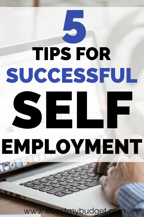 Do you want to be self employed and work from home? When you run a home business, it can be hard to stay productive and keep yourself to high standards, not to mention looking after yourself! These 5 tips will help you be successful working from home.