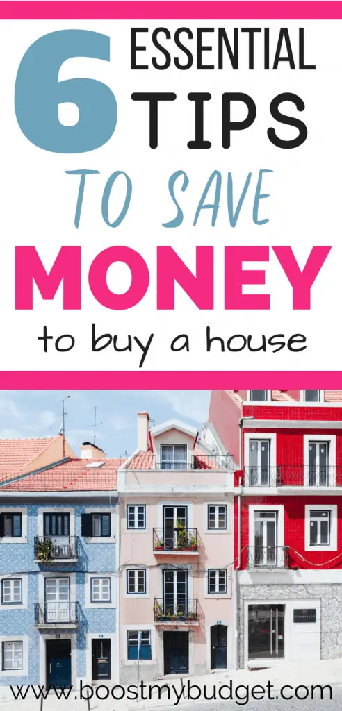 6 awesome ideas to save money for a house! From making extra cash to saving on rent, check over your budget this year and use these personal finance hacks to skyrocket your savings!