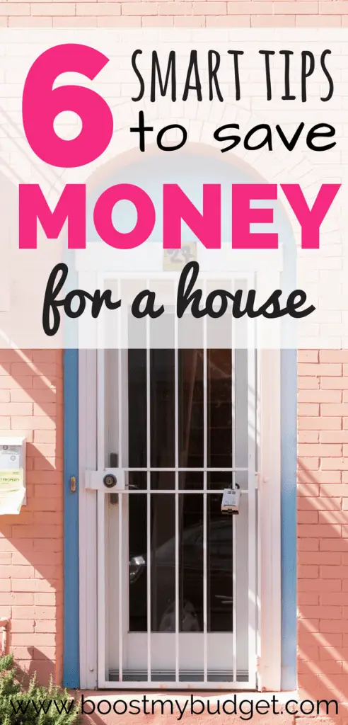 6 savvy tips on saving money to buy your first home! For many millennials home ownership seems out of reach, but try a budget overhaul and see how much you could save with these ideas!