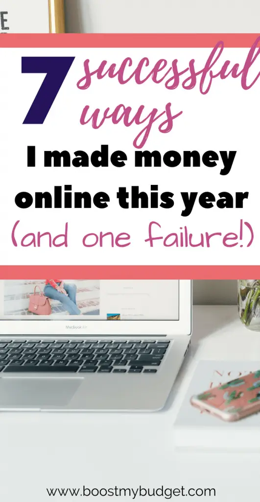 I've tried out a lot of different ways to make money online, and this is what worked for me! Plus, one mistake that actually cost me money - oops!