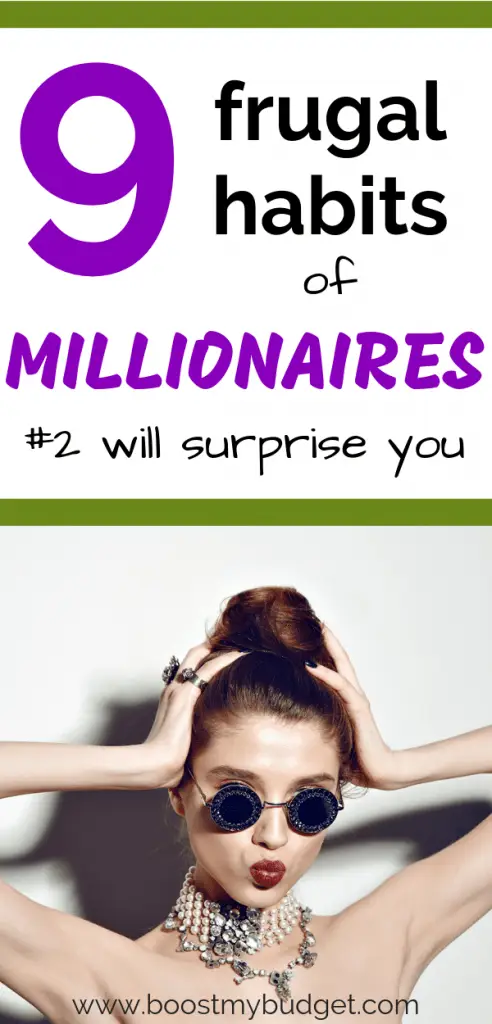 These frugal habits of millionaires might surprise you... but if you want to get rich, learn and copy these millionaire money hacks!