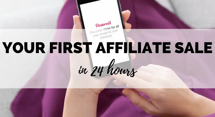 Review of the book how to make your first affiliate sale in 24 hours using pinterest