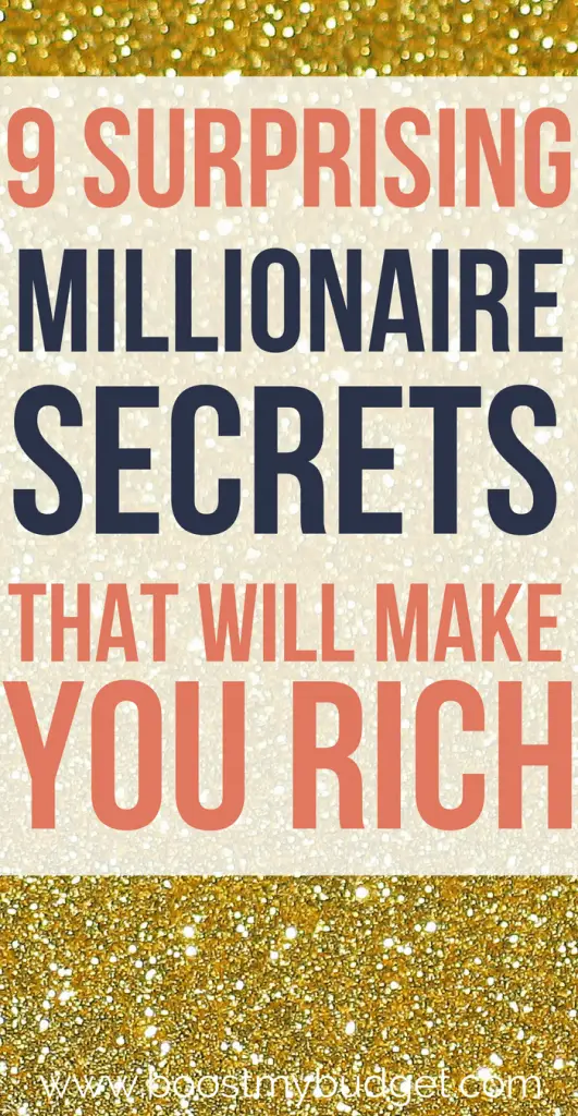 Millionaires are just normal people who made smart choices. Learn these 9 surprising habits that millionaires have in common, and start building your own wealth today! These secret personal finance hacks go a long way to make you rich :)