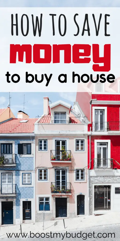 Tips on how to save money for a house. Buying property doesn't have to be a dream - make it reality with these smart ideas. #savemoney #savingmoney #moneyhacks 