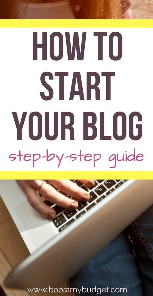 Want to start a blog to make money? I make over £1000 a month with my blogging side hustle! I wrote this step-by-step guide for beginners to teach you how to start your blog with WordPress on SiteGround and write your first post!