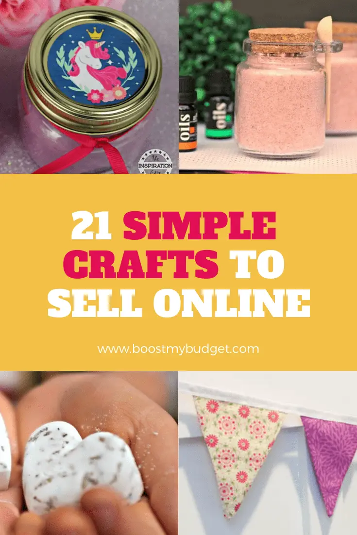 Looking for crafts to make and sell? 21 simple but effective ideas in this post!