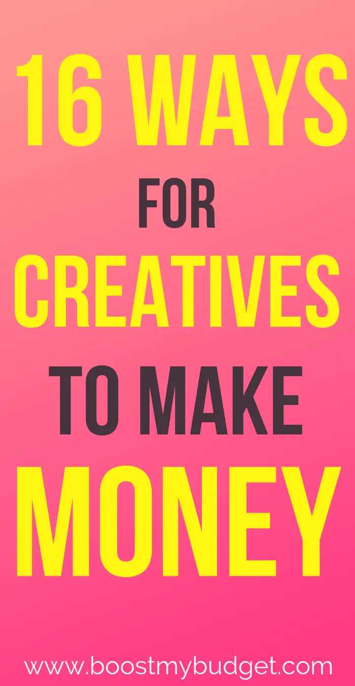 Are you a creative person who wants to work from home? Click through to this list of 16 creative ways to make money and find your next home business or side hustle idea here.