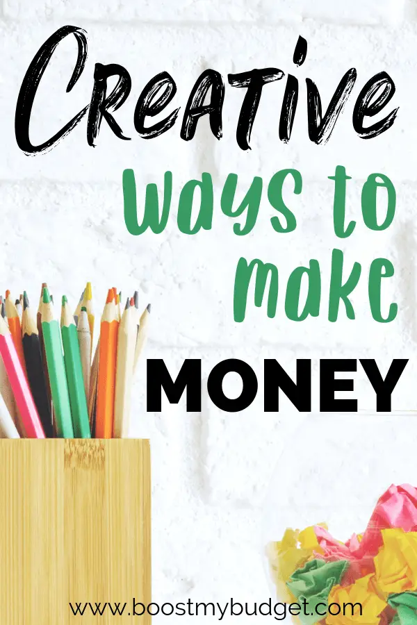 Looking for ideas of creative ways to make money? If you have talents in crafts, DIY, writing, photography or more, there are so many ways for you to make money from home doing what you love. Click through to learn more!