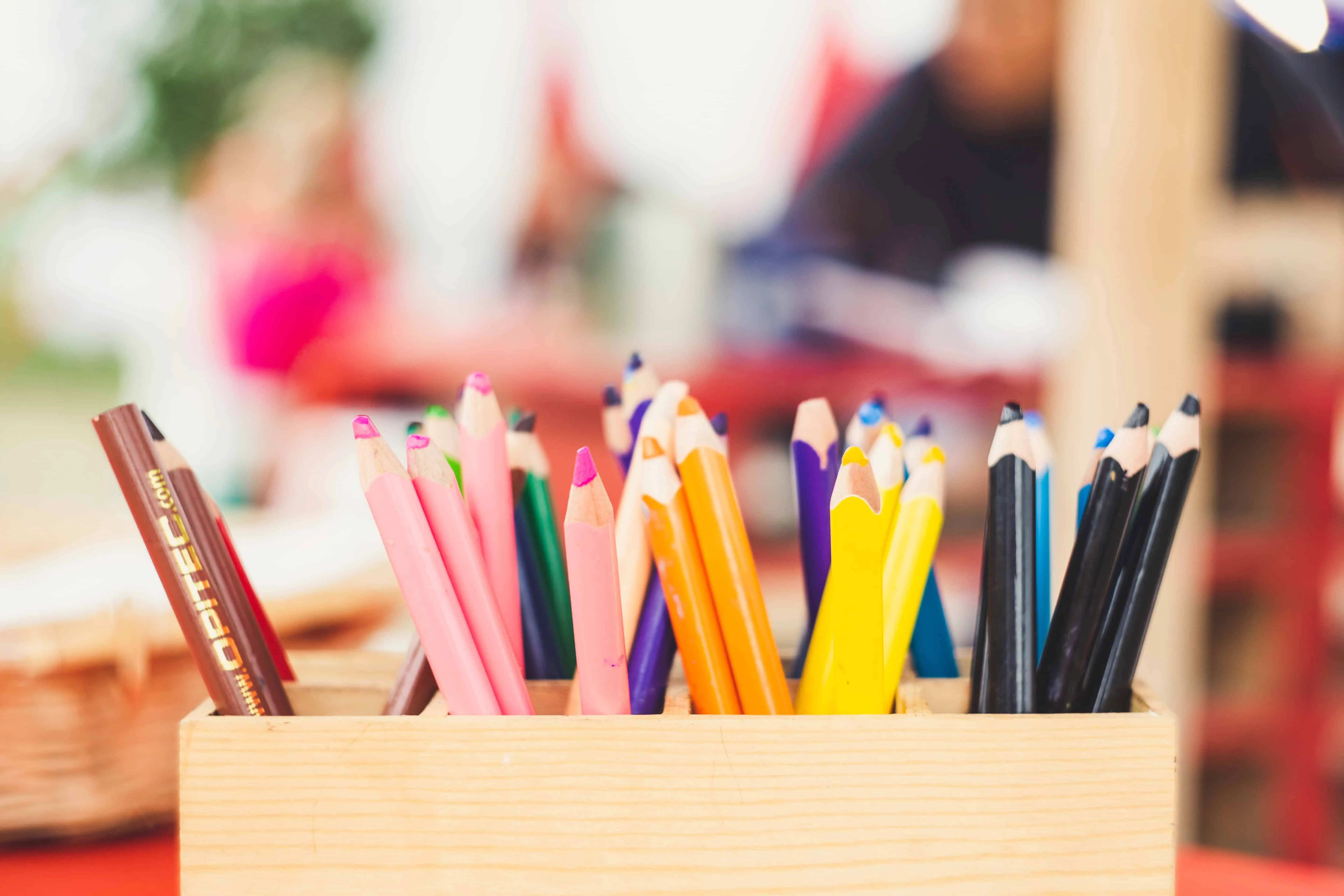 Colouring pencils. Colouring is a big industry now, so it could be a potential way to make money!