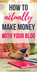 So you've started a blog, but how do bloggers actually make money blogging? This post sets out the 4 easiest ways to monetize your blog for beginners. Include a list of best paying affiliate networks to join, plus where to find sponsored posts for your blog!