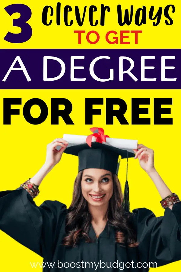 University is expensive. But this post shares 3 clever ways to get a degree from an international university for FREE! Find out where to find free online degree courses with certificates for international students. Study online from anywhere in the world and increase your income!