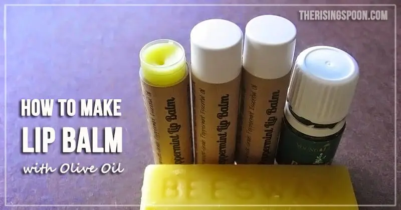 olive oil lip balm