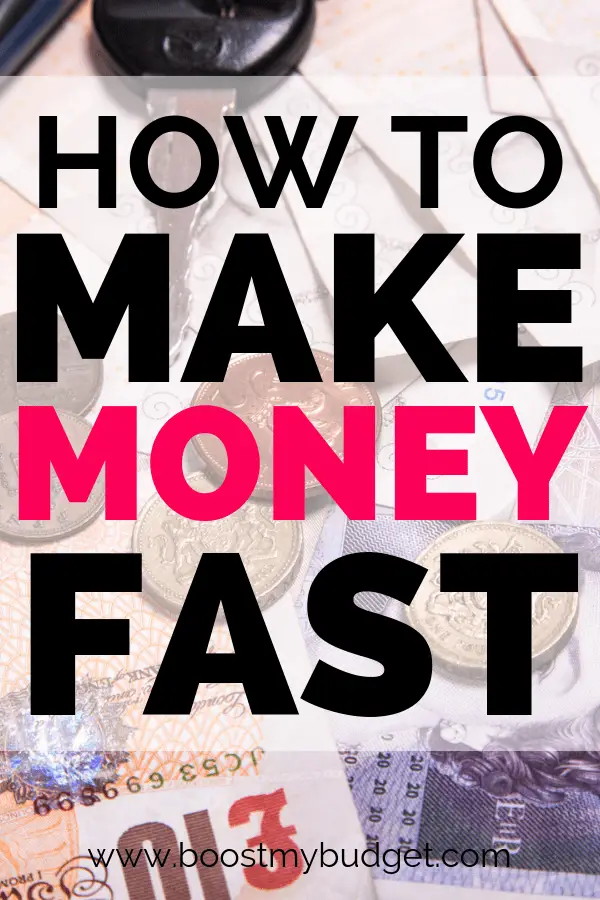 Ideas to make money fast. Do you need cash fast? This list of the quickest paying online survey sites, money making apps and ideas for services and jobs you can do for money is what you need.
