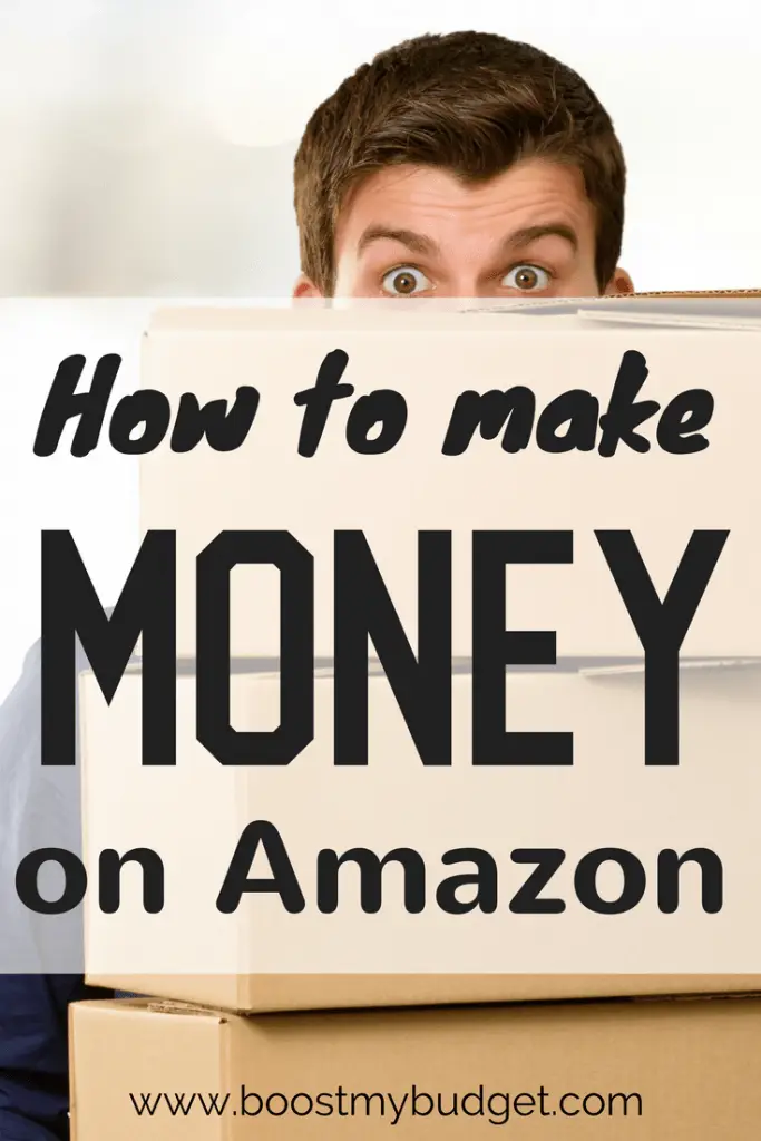 What, you can Amazon to pay YOU?! That's right, here are 7 unique and simple ways to make money from home using Amazon, one of the biggest companies in the world! So many opportunities to earn extra cash, including affiliate marketing, designing T-shirts, work at home jobs and more! Click through to see the full list.