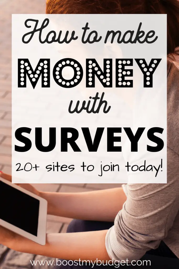 I love survey sites! Definitely one of the easiest ways to make money online FAST. All these sites work in the UK and they are a great source of extra cash! Sign up for the top 3 on this list if nothing else!