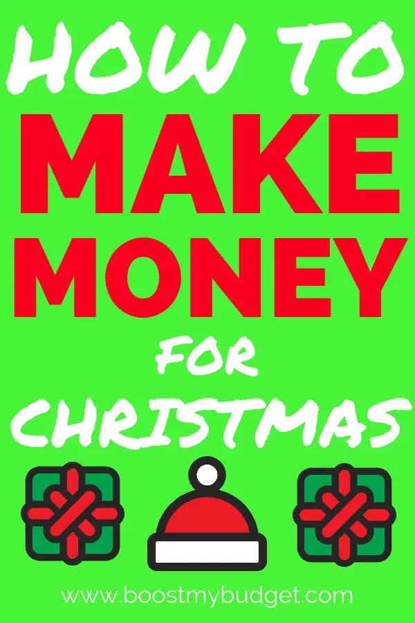 Want to make money for Christmas? Let me show you how to have a debt free holiday this year with these simple money making tips!