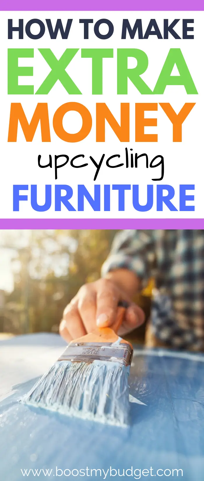 Learn how to make money flipping and upcycling old furniture - click through for all the details on how this mum uses her furniture restoration talents to earn extra cash for her family!