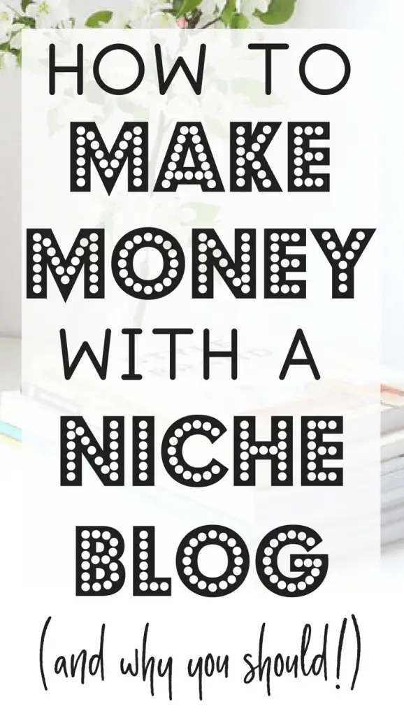 Want to learn how to make passive income by blogging? Have you considered a niche blog? Niche blogs make money from affiliate marketing. Because they're on a narrow topic, they make great sales and they don't take as much work as a full blog. See how I'm doing it and find free resources to get started!