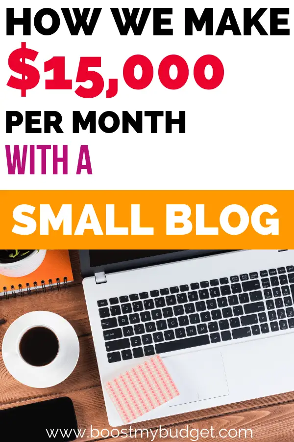 Yes, it's possible to make money blogging with a small blog! You don't need millions of visitors to make a full time blog income. Here's exactly how two pro bloggers make great money from their online business, without ads, a mailing list or their own products.