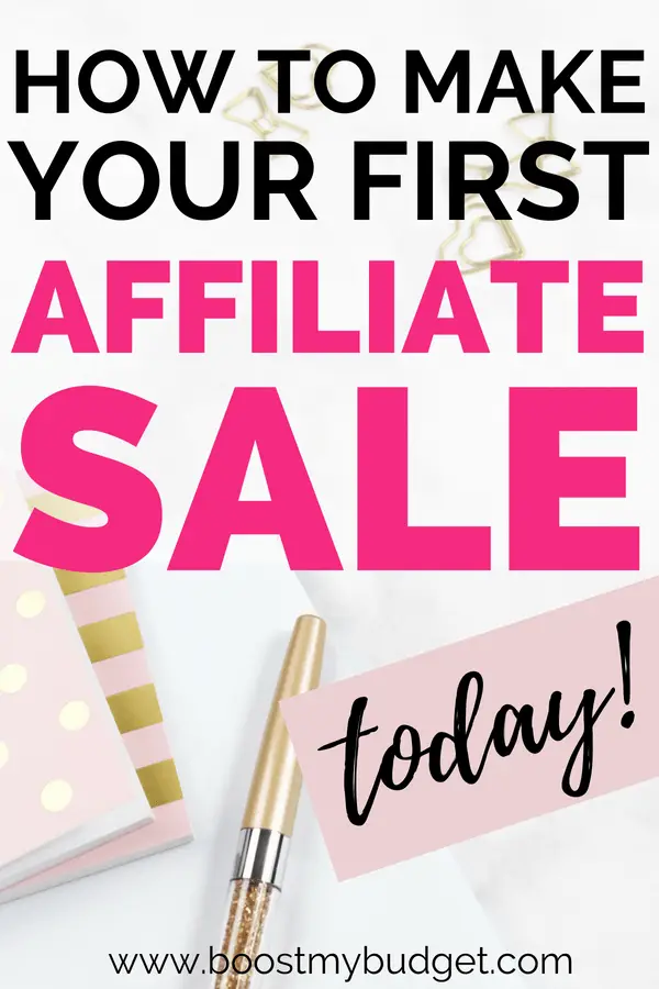 This ebook will teach you how to make your first affiliate sale today. Seriously - I make consistent sales every week using this method! If you're looking for affiliate marketing book reviews or an ebook affiliate to promote online, try this one, it won't let you down.