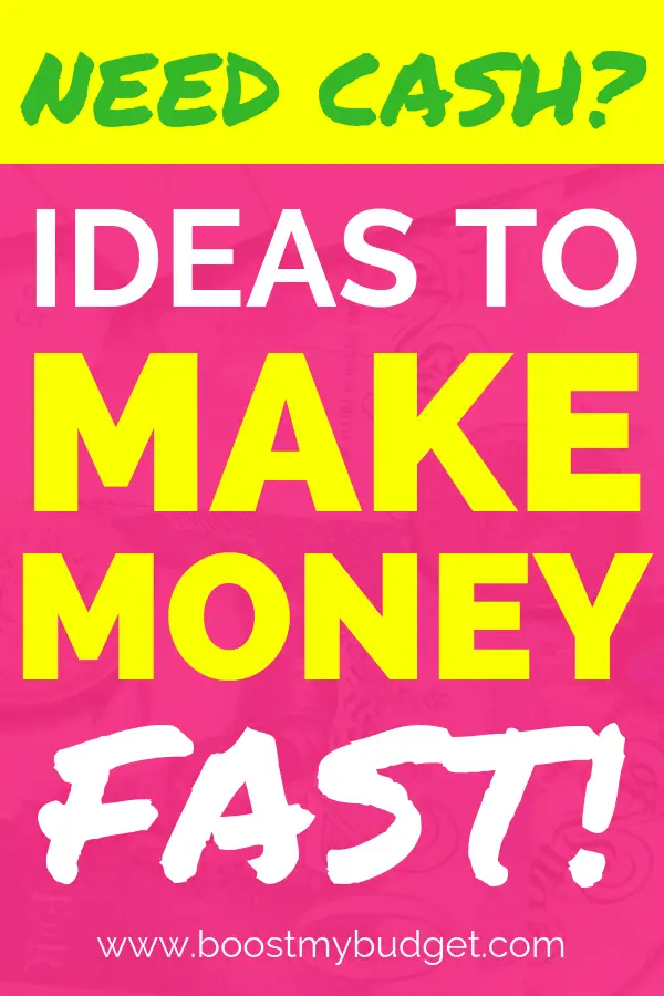 Do you need extra cash to see you through to the end of the month? Not all money making ideas are created equal. These ideas, hacks, apps and websites all pay out FAST. Start making extra money today!