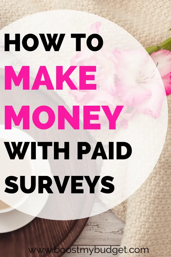 Want to make money online? Paid surveys are a great place to start. This post is packed with tips on taking surveys for money, including THE best paying site to sign up with first!