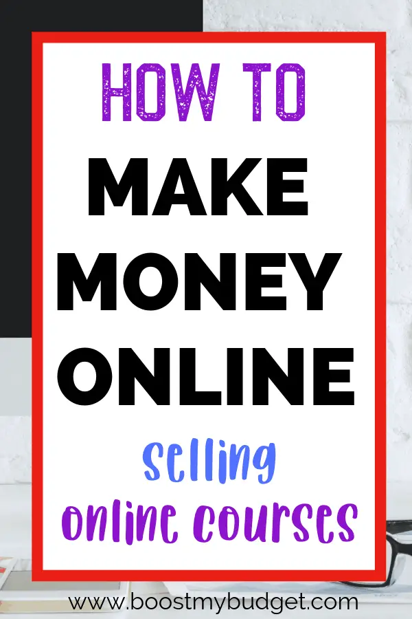 Looking for a side hustle idea? How about creating and selling online courses to create passive income? This is a great way to make money online for entrepreneurs and bloggers. Click through to find out the tools one woman uses!