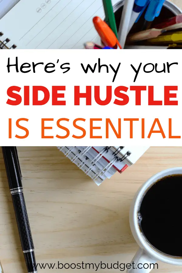 Thinking about starting a side hustle? You should be! Here's why a side hustle is essential, plus lots of ideas to get you started earning extra cash.