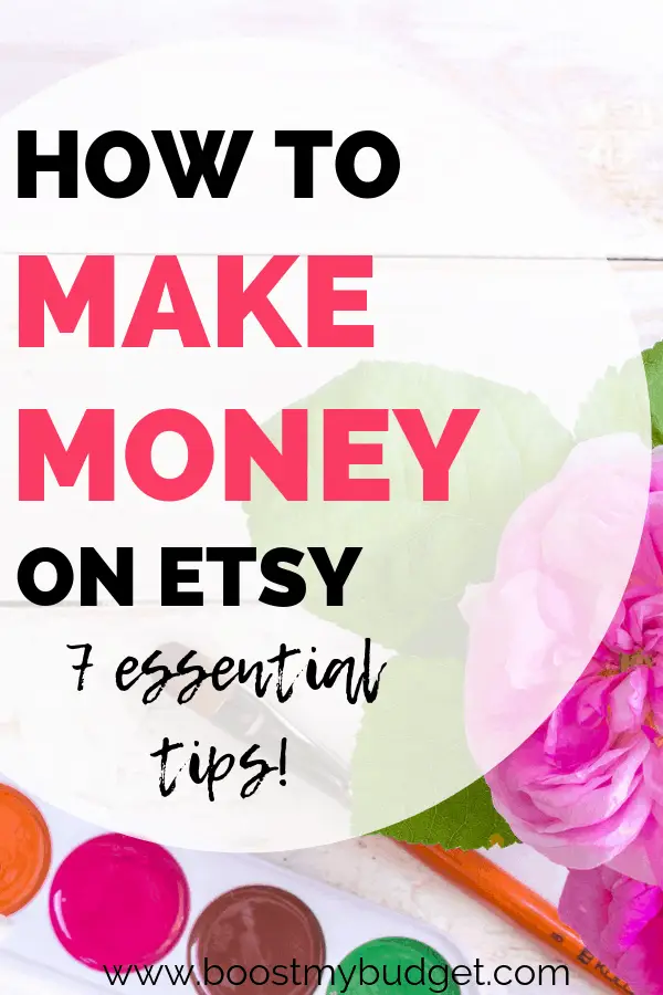 Tips and ideas for selling on Etsy. Wondering how to start selling your handmade or vintage products? This post has advice on pricing, photography and more.