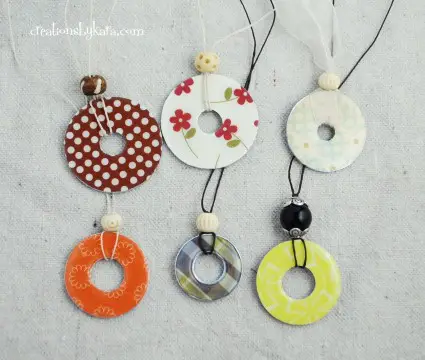 washer necklaces