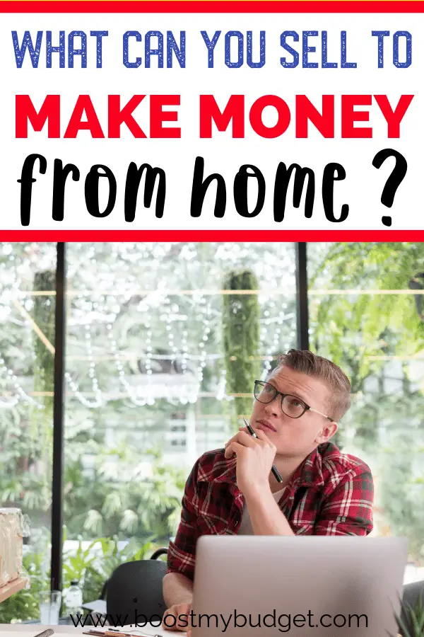 Wondering what can I sell to make money from home? Click through for ideas... some you've thought of, and some amazing ideas you never knew you could make money from! Learn the things to sell to make money fast here!